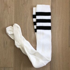American Apparel thigh high socks